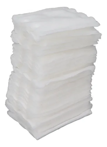Almohadillas Cuadradas De Algodón Puro, 222 Unidades, Cosmét