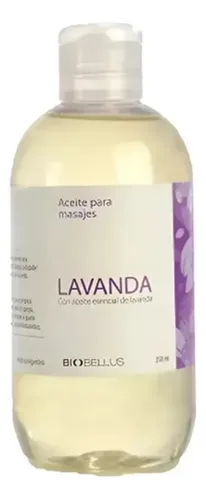 Biobellus Aceite Masajes Lavanda Esencial 250ml