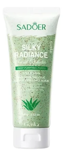 Exfoliante Facial Aloe Acido Vera Salicilico 100g Sadoer