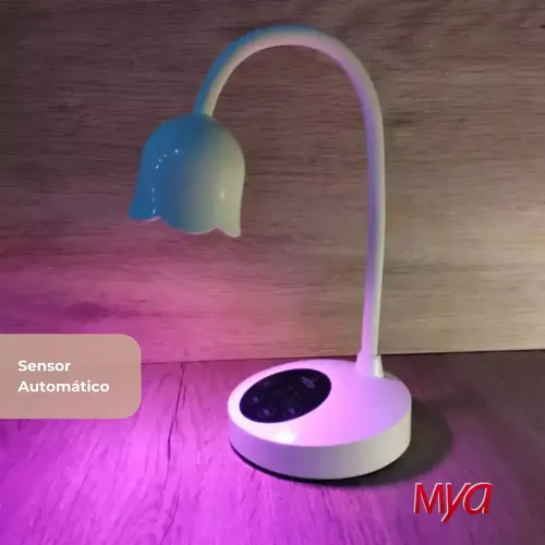 Cabina Para Uñas Flor 2 Uv Led 20w Paris Night Inalámbrica