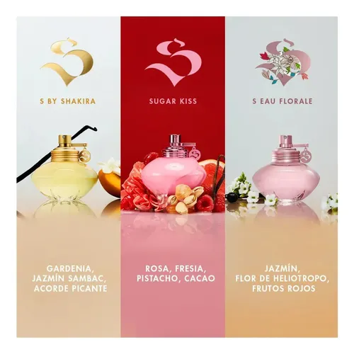 Perfume Mujer Shakira Sugar Kiss Edt X80ml