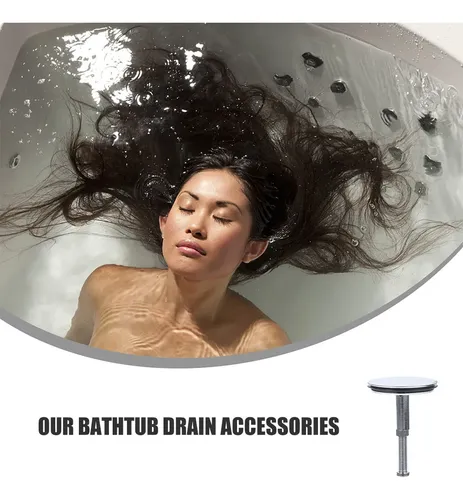 Tapón De Baño De Latón Con Cierre Plano, 2 Unidades