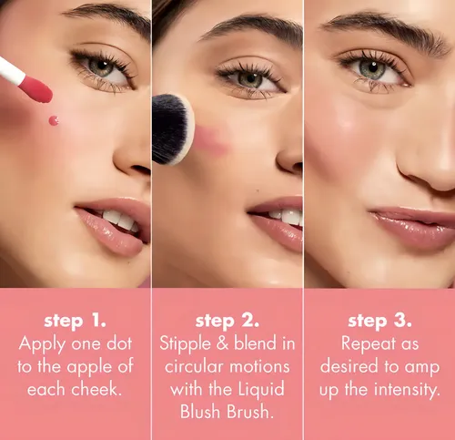 E.l.f. Camo Liquid Blush Rubor Liquido Nuevos Tonos Tono Del Maquillaje Cheeky Lichee