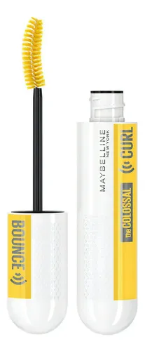 Maybelline Mascara Colossal Curl Bounce Very Black 10ml Color Very Black Lavable