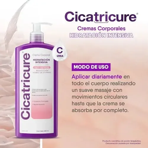 Cicatricure Crema Corporal Hidratacion Intensiva 400ml
