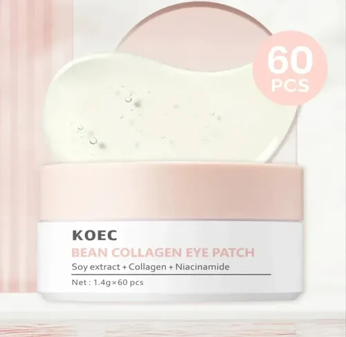 Parches De Ojos Hidrogel Bean Collagen+niacinamida 60 Pcs