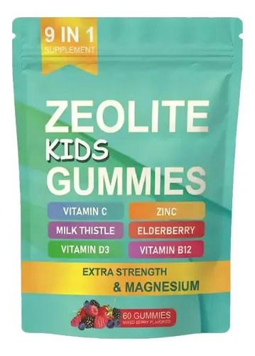 Commoditygoma De Desintoxicación De Zeolita Para Niños, Gomo
