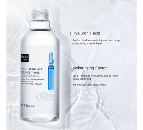 Cjwao* Bf Bw Tónico Con Ácido Hialurónico 500 Ml For ##.cc