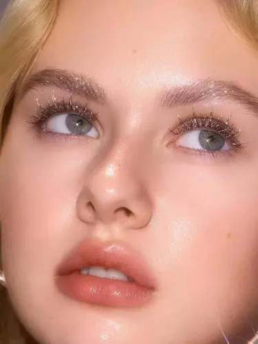 Mascara De Pestañas Rimmel Con Glitter Plateados Shaqinuo