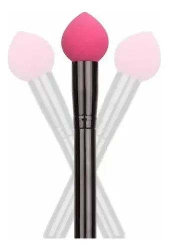 Brocha Esponja Para Difuminar Maquillaje Base Corrector