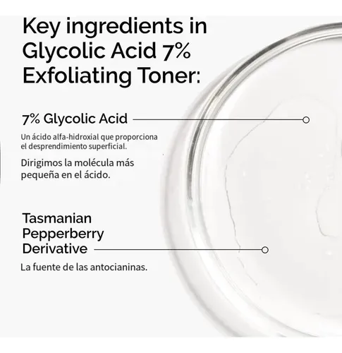 The Ordinary Glycolic Acid 7% Exfoliating Toner 100ml