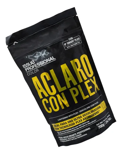 Issue Aclaro Con Plex Polvo Decolorante Antiquiebre 700gr 6c
