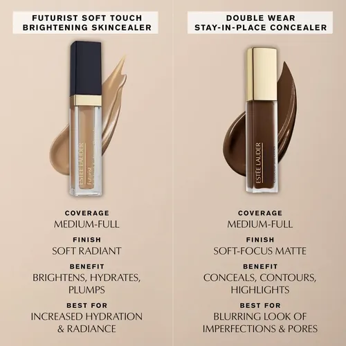 Corrector Estée Lauder Double Wear Stay-in-Place, 12 ml, 2 unidades