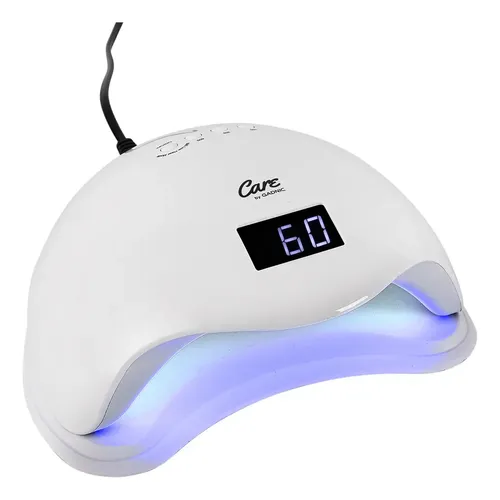 Lampara Care By Gadnic Uv 24 LEDs 48w Base Imantada Pies Manos Sensor Automático Pantalla LCD