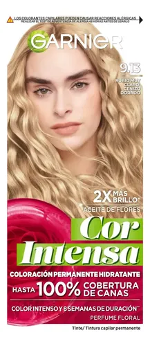 Kit Tintura Permanente Cor Intensa 9.13 Garnier