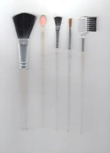 Kit 5 Pinceles Y Brochas Maquillaje. Set Económico.