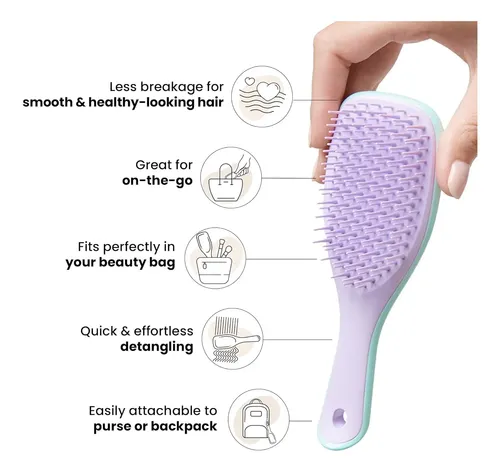 Tangle Teezer El Mini Cepillo Desenredante Para Cabello