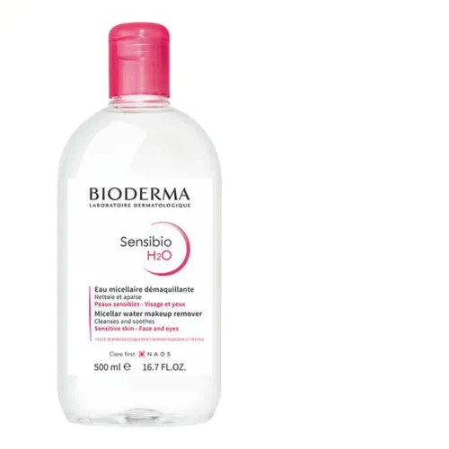 Bioderma Sensibio H2o, 500 Ml, Agua Micelar Dermatológica