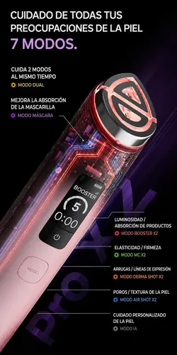 Medicube Age-r Booster Pro X2, Led 7 En 1 Modelo 2026 Korea Todo Tipo De Piel Día/noche