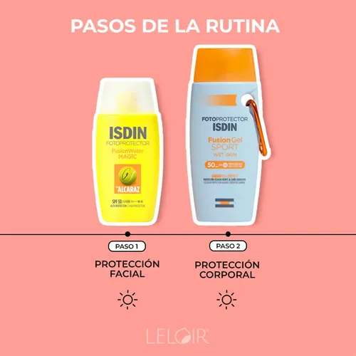 Rutina Isdin Fotoprotección Completa Para Deportistas Fps 50