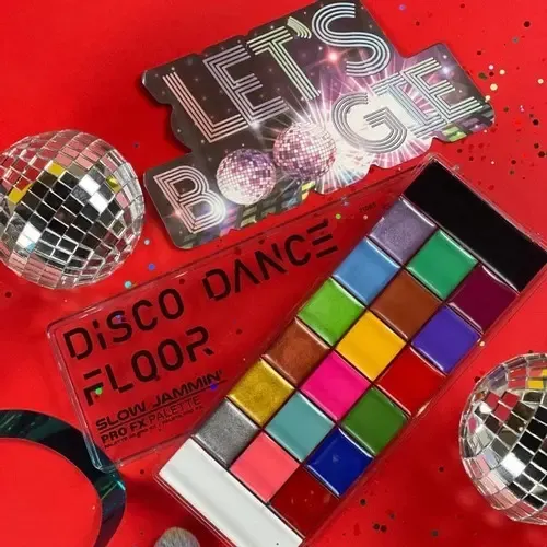 Paleta Sombras Crema Rude Cosmetics Disco Dance Floor Slow Jammin