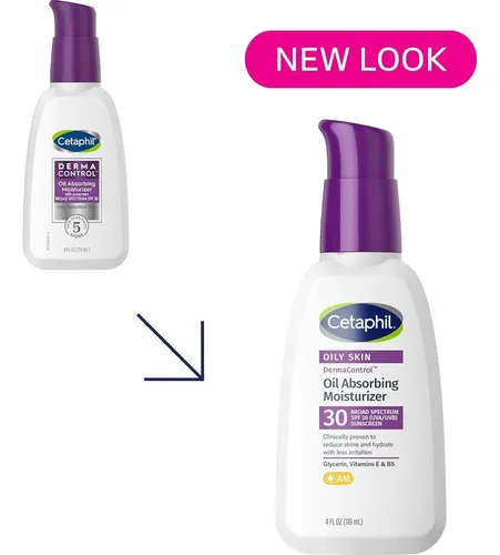 Hidratante Absorbente De Aceite Cetaphil Dermacontrol Spf