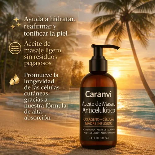 Aceite Anticelulitis Masajeador De Spa (x2)
