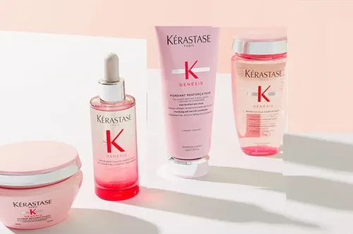 Combo Kerastase Genesis Shampoo+ Fondant+ Mascara+ Serum