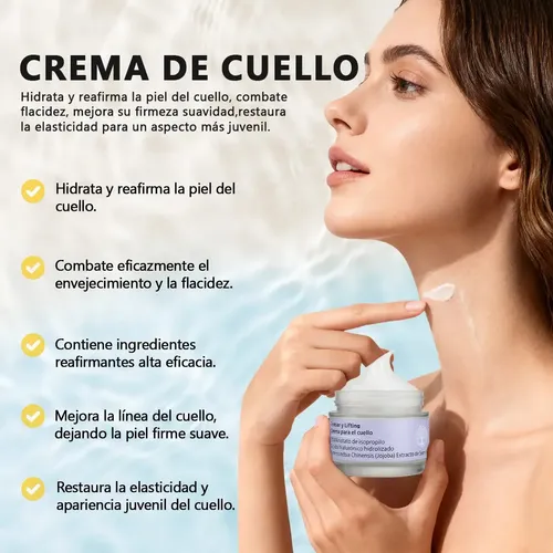 Weud Skincare Antiedad Firmeza Hidratante Rostro Cuello 6pzs