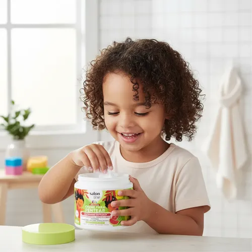 Salon Line Crema De Peinar Kids Sandia 500gr Rulos