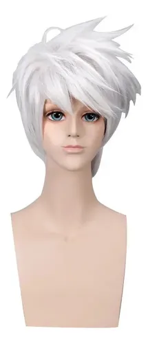 2026 Dp Pelucas For Cosplay Hatake Kakashi De Anime, 32 Cm,