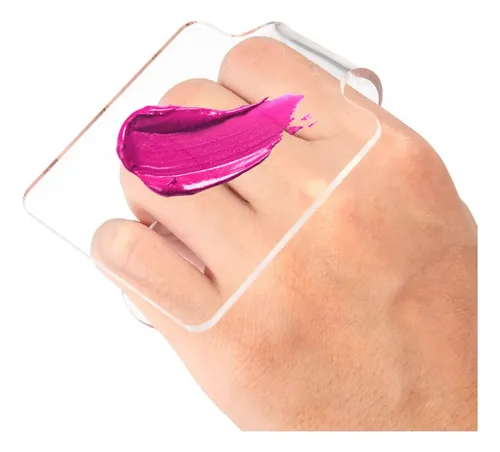 Set De 2 Platos Para Mezclar Pinturas Y Maquillaje