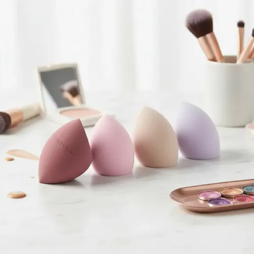 Esponja De Maquillaje Tipo Beauty Blender City Girl