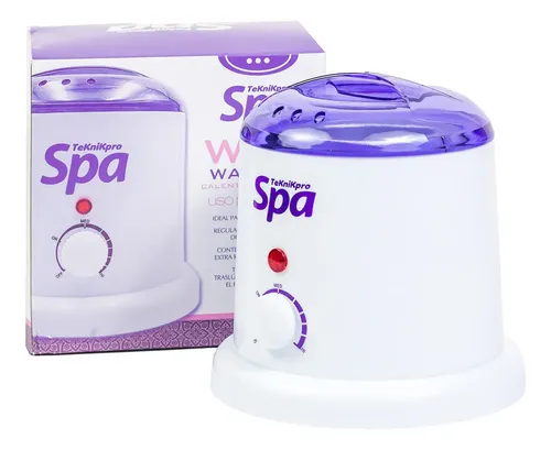 Calentador de cera depilatoria Teknikpro Wax Warmer220V color blanco