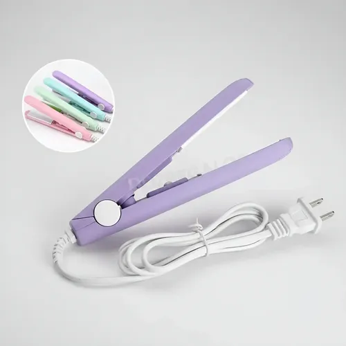 Planchita Mini Para Flequillo Para Pelo Viaje Cartera