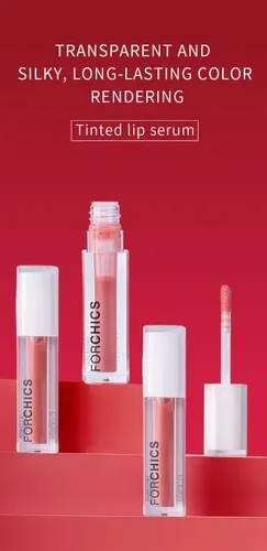 Set Forchics: Brillo Labial Voluminizador con Ácido Hialurónico y Rímel Negro de Larga Duración