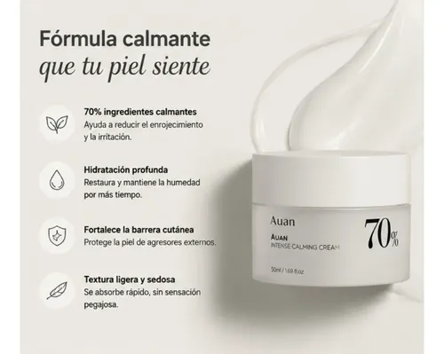 Crema Calmante Intensa Anti-acné Control De Grasa, 50ml