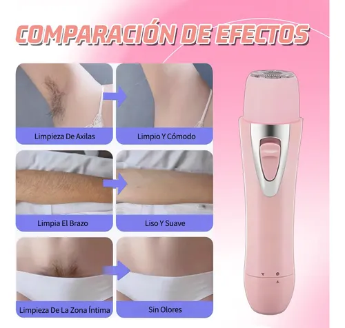 Depiladora Eléctrica 5 En 1 Mujer Facial Corporal