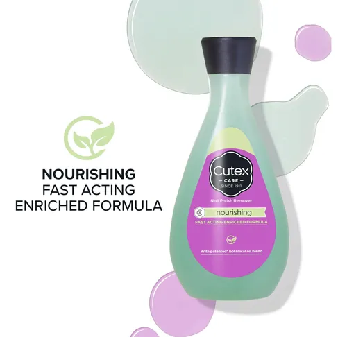 Cutex Removedor De Esmalte De Uñas Nutritivo, Deja
