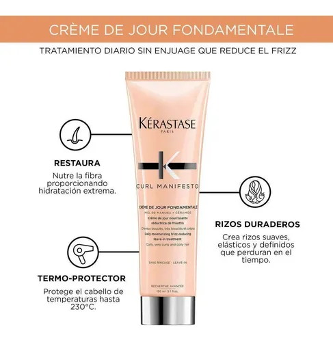 Kerastase Kit Curl Manifesto Shampoo Acondicionador Crema