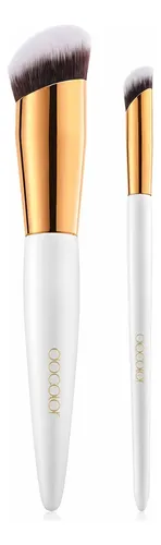 Juego De Brochas Para Base Y Corrector Docolor De 2 Piezas