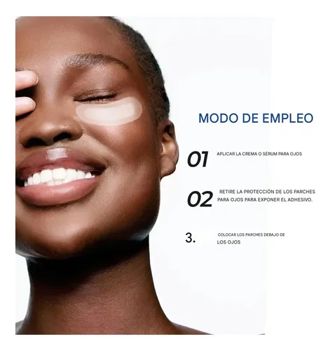 4 Parche Oculares De Microagujas Los Ojos Debajo Las Ojera