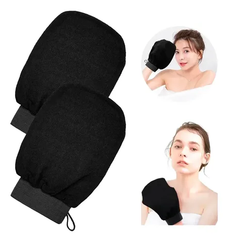 Guante Exfoliante X2 Corporal Suave Reutilizable Piel Lisa