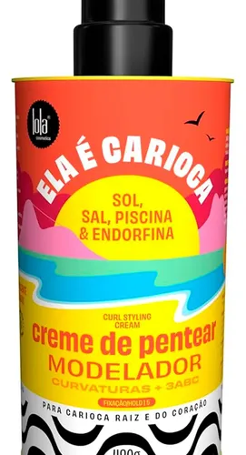 Lola Ela É Carioca Crema De Peinar Modelador Pelo Rulos