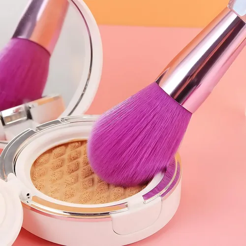 Set De Brochas De Maquillaje Kingtree 10 Unidades Morado