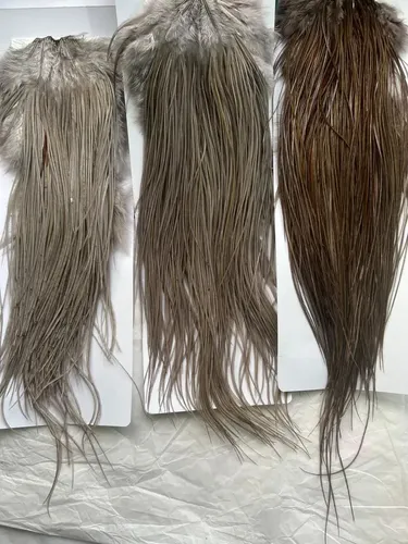 Plumas Para El Pelo “20 sombras de Grey”, Extensiones De Plumas Largas CON LAZO Y RINGS DE COLOCACIÓN