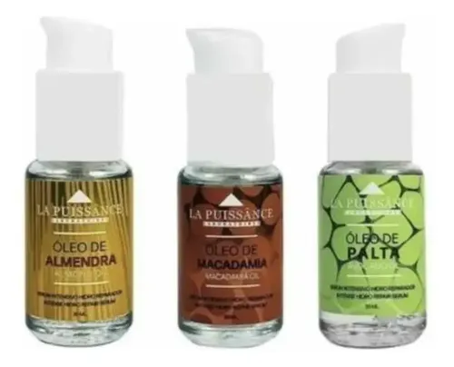 La Puissance Kit Serum Macadamia-palta-almendra