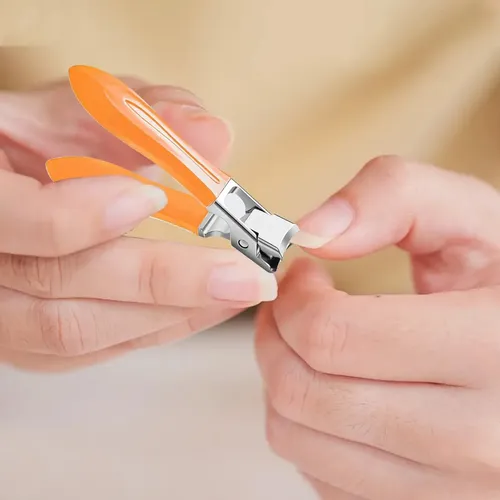 Cortaúñas Para Dedos Cortaúñas Para Adultos Cortaúñas De Ace Naranja