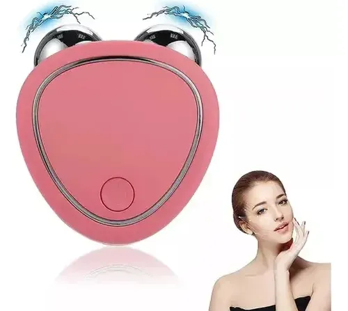 Rodillo facial con microcorriente en forma de V, momento de aplicación: día/noche, tipo de piel, todo tipo de piel