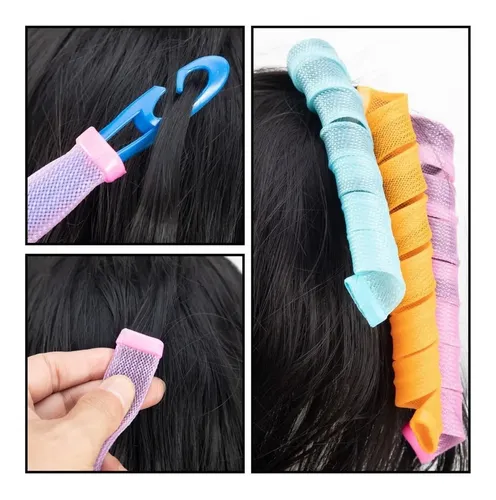 Kit De Rulos Para Peinar Cabello De 55 Cm